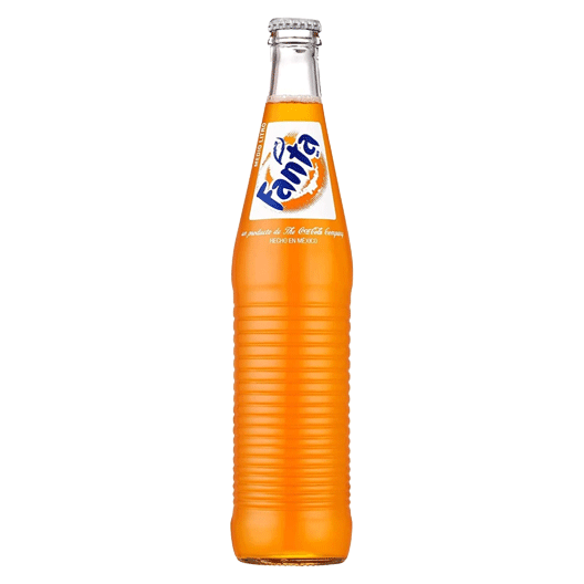 Glass Bottle Fanta